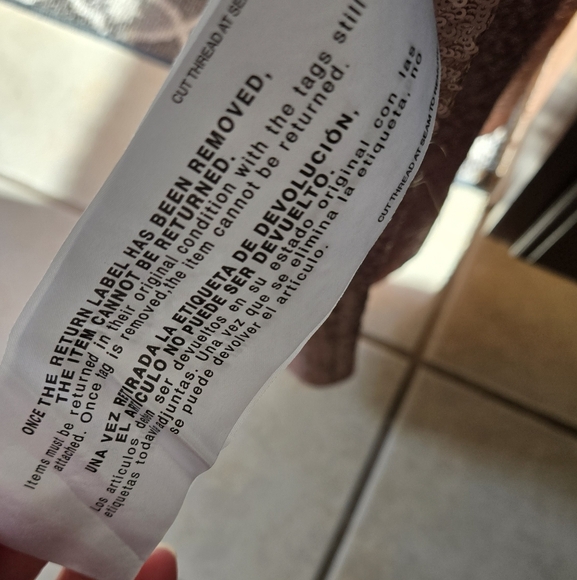 Dress the Population pink muted sequined dress sz m nwt - Picture 7 of 8